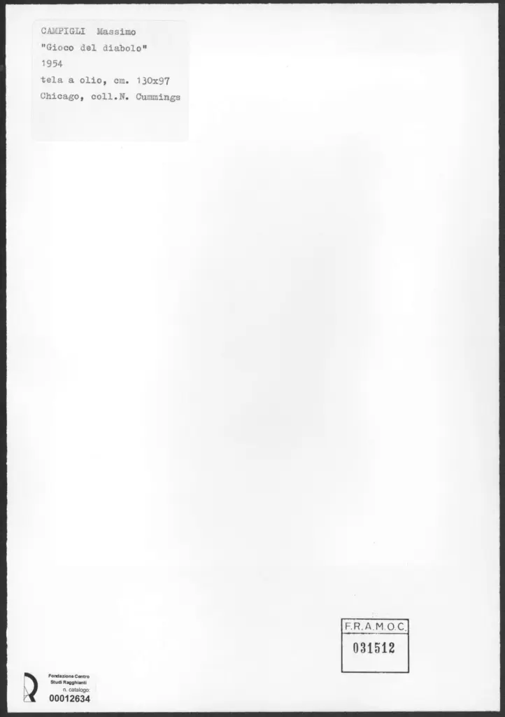 Campigli, Massimo - sec. XX -