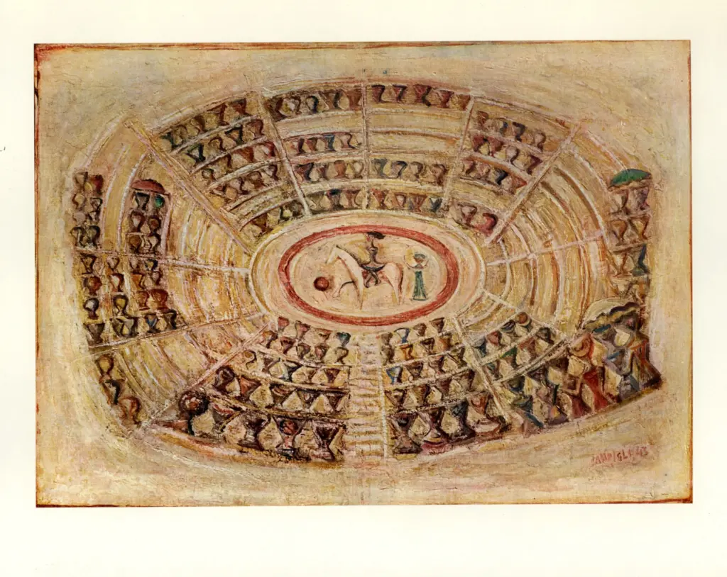 Anonimo , Campigli, Massimo - sec. XX - Il circo , fronte