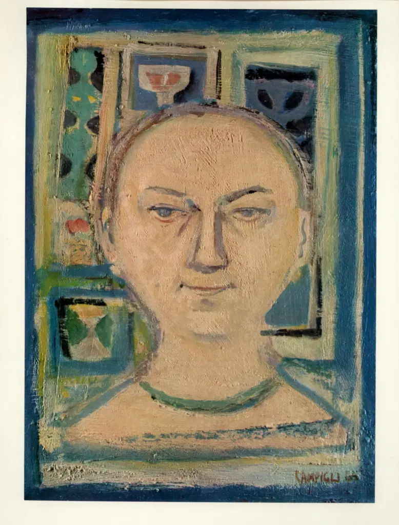 Anonimo , Campigli, Massimo - sec. XX - Autoritratto , fronte