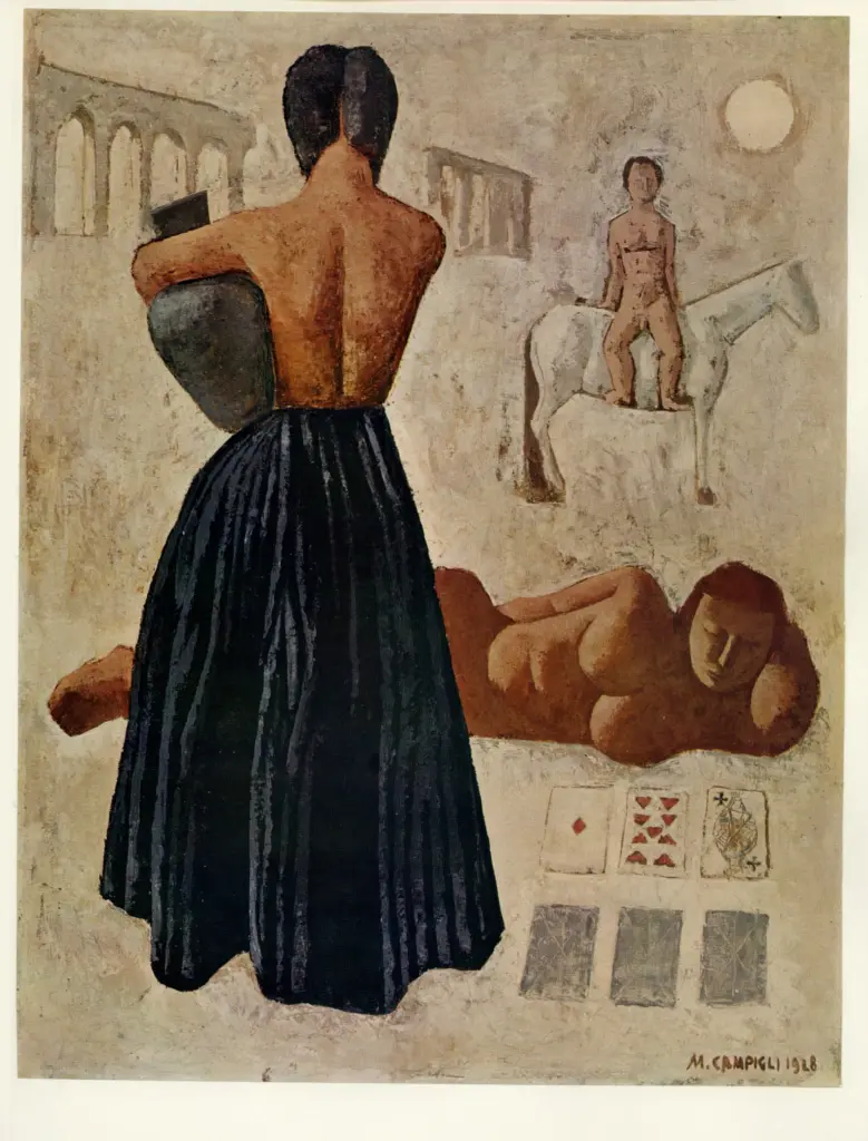 Anonimo , Campigli, Massimo - sec. XX - Zingare , fronte