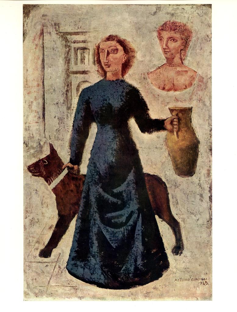 Anonimo , Campigli, Massimo - sec. XX - La carceriera , fronte