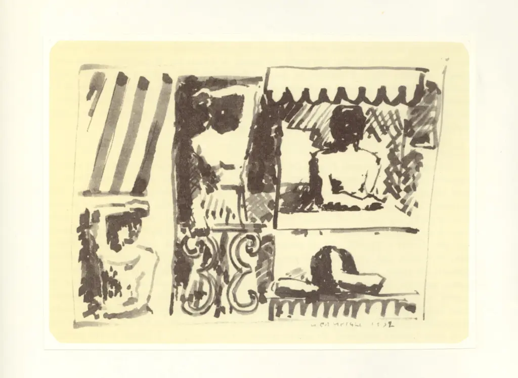 Anonimo , Campigli, Massimo - sec. XX - Composizione , fronte