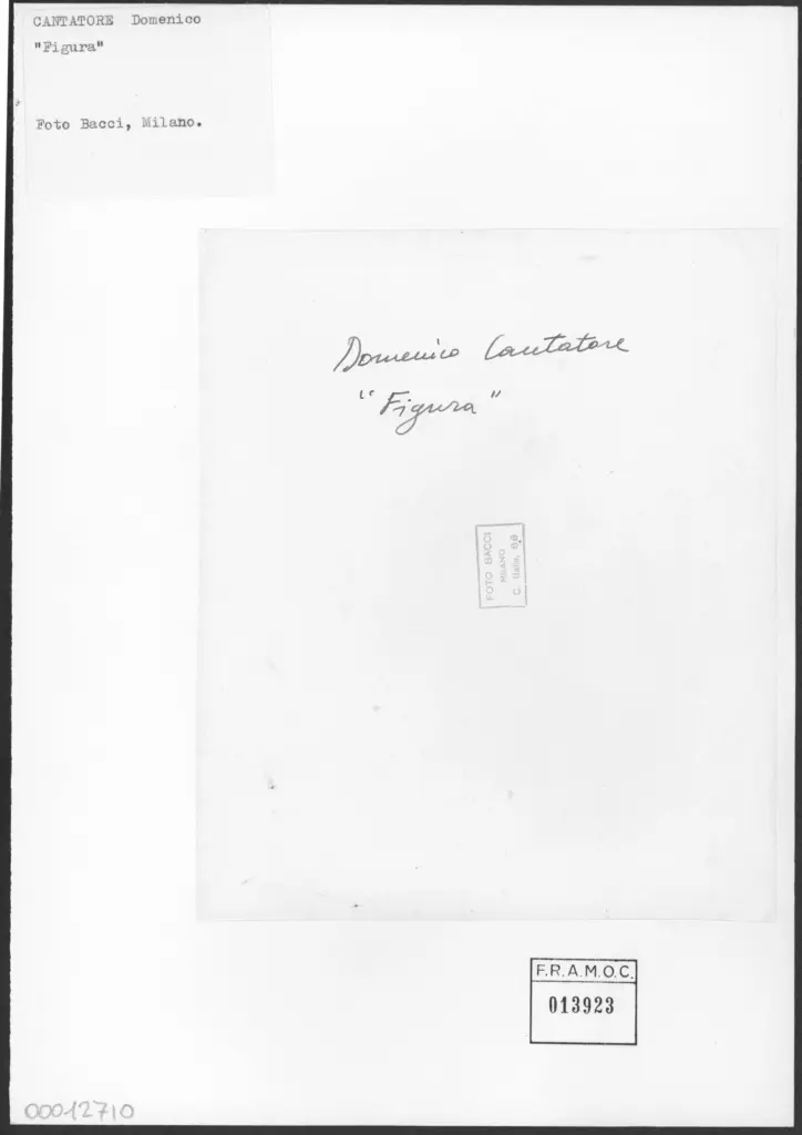 Bacci, Attilio , retro