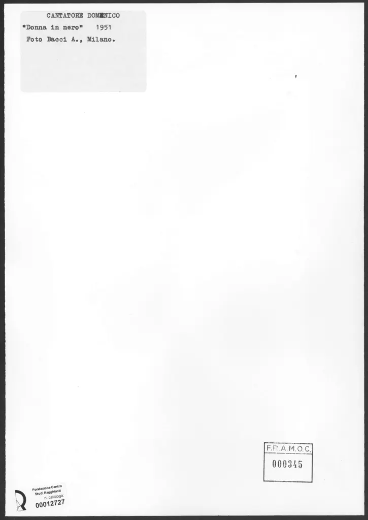 Bacci, Attilio , retro