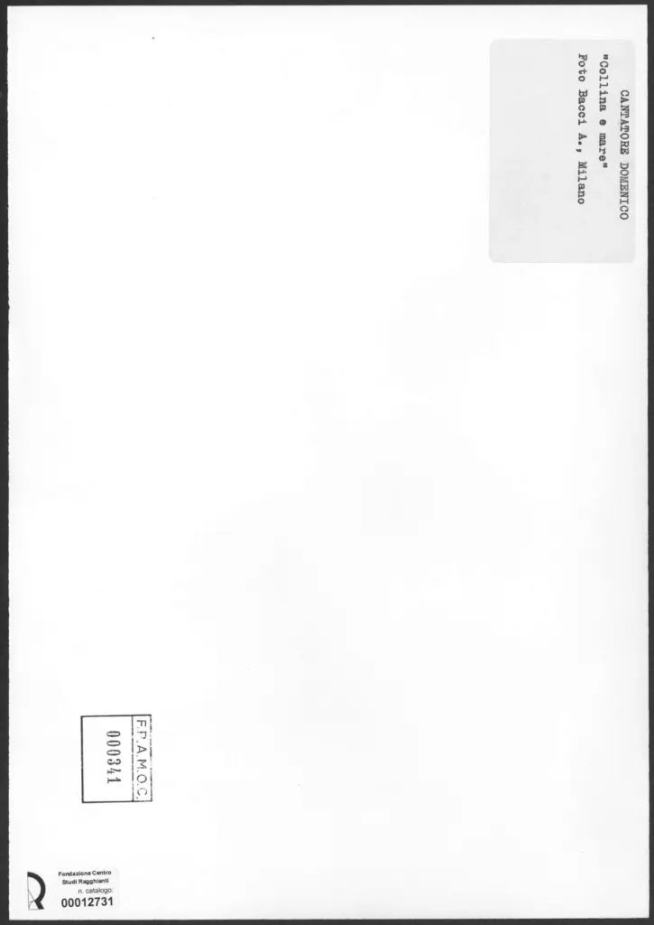 Bacci, Attilio , retro