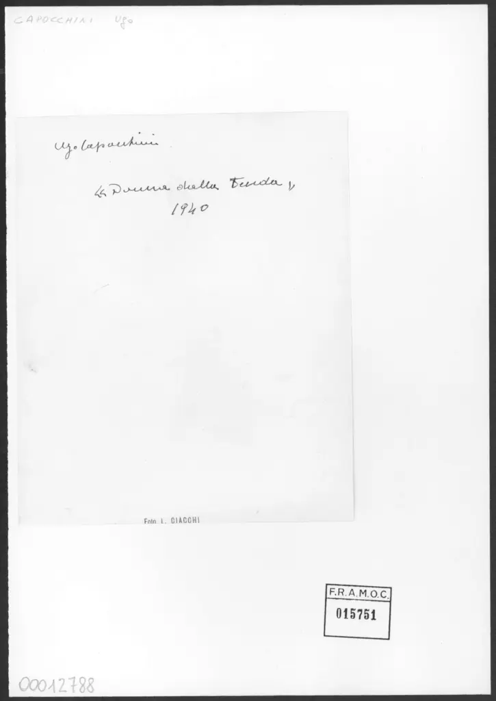 Ciacchi, Leonello , retro