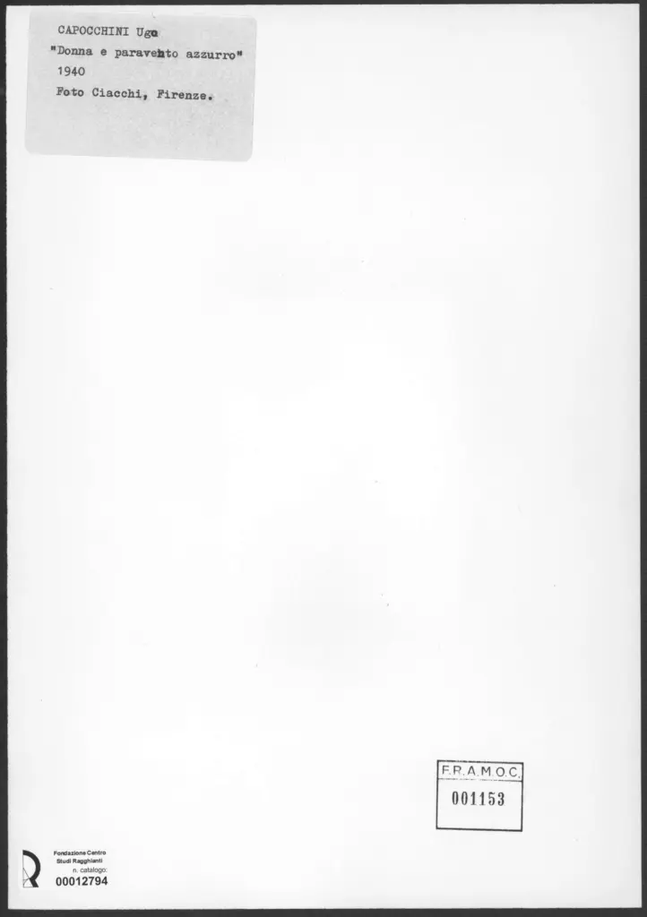 Ciacchi, Leonello , retro