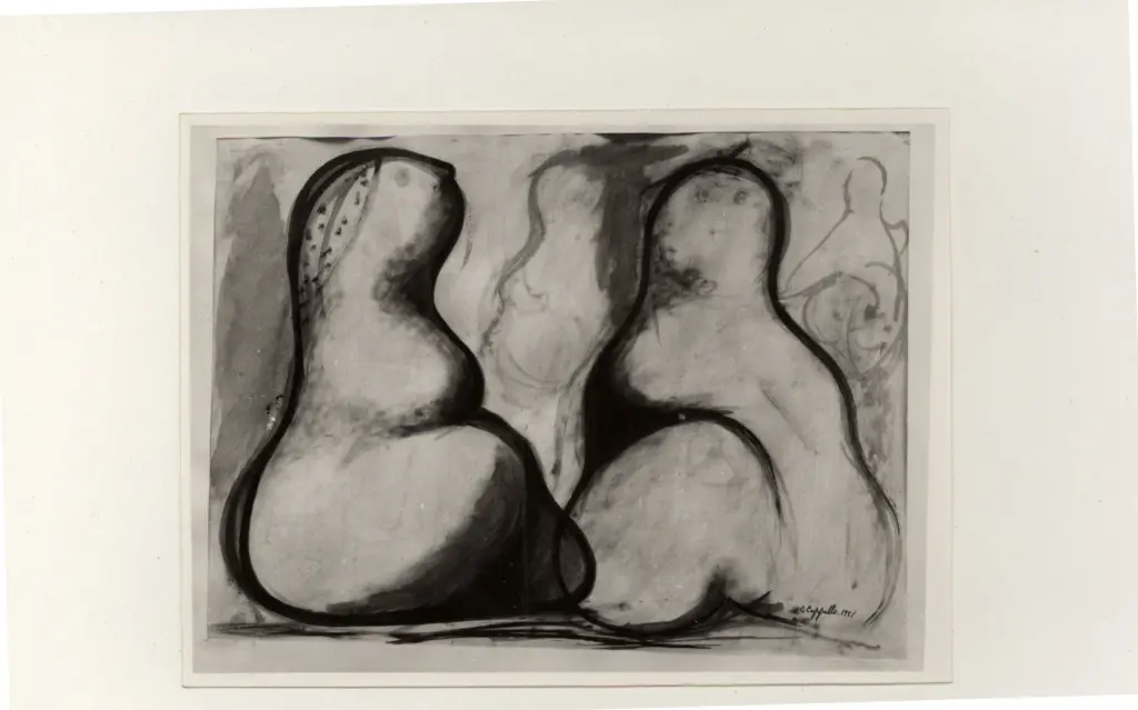 Anonimo , Cappello, Carmelo - sec. XX - Disegno , fronte