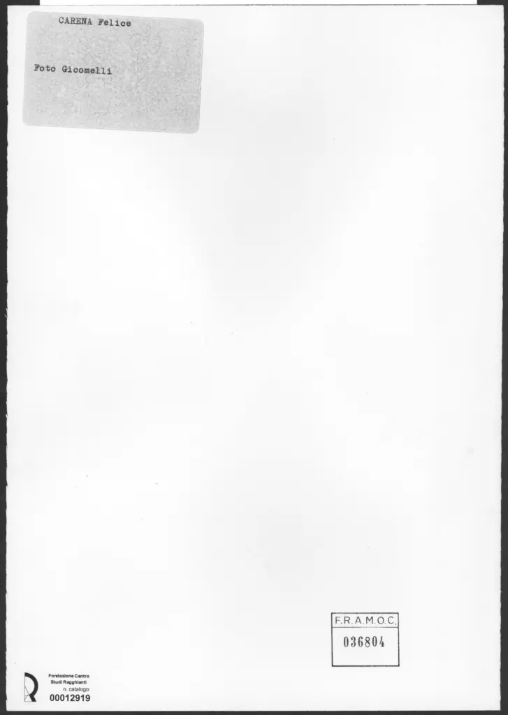 Giacomelli , Carena, Felice - sec. XX - Figure di donne nude , retro