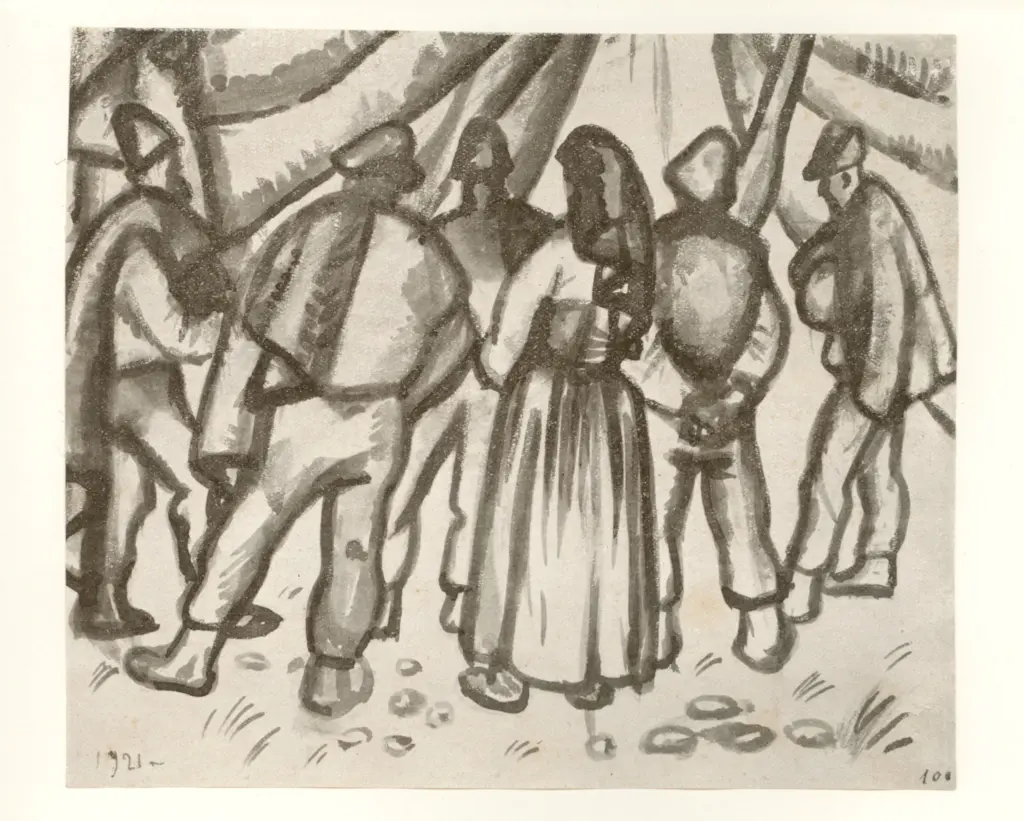 Anonimo , Carena, Felice - sec. XX - Disegno , fronte