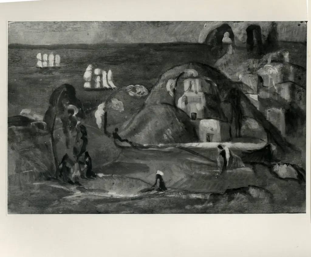 Carlini, Spartaco , Paesaggio marino