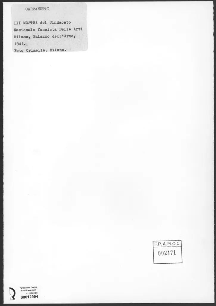 Crimella, Mario , retro