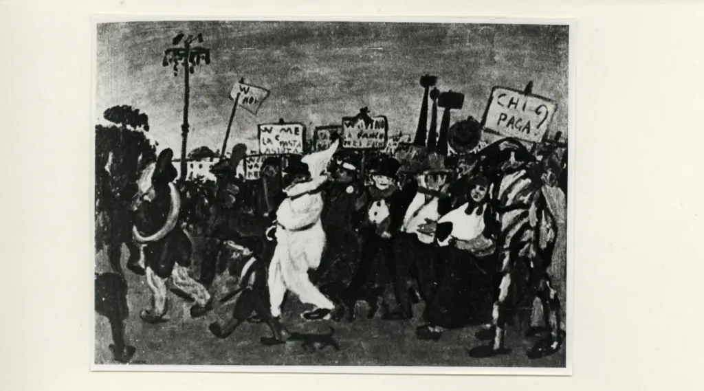 &nbsp; , Carpi, Aldo - sec. XX - Gran corteo elettorale