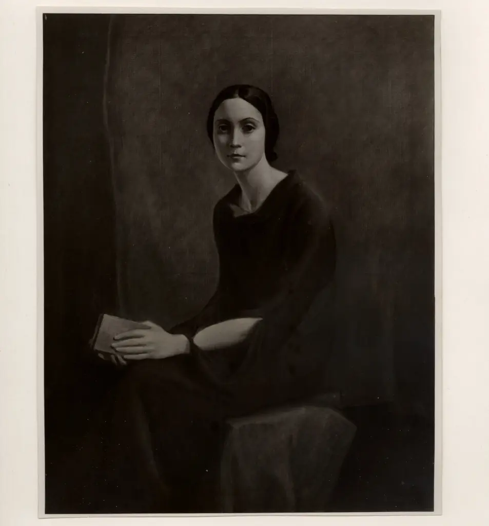 Carpi, Aldo , Ritratto in azzurro