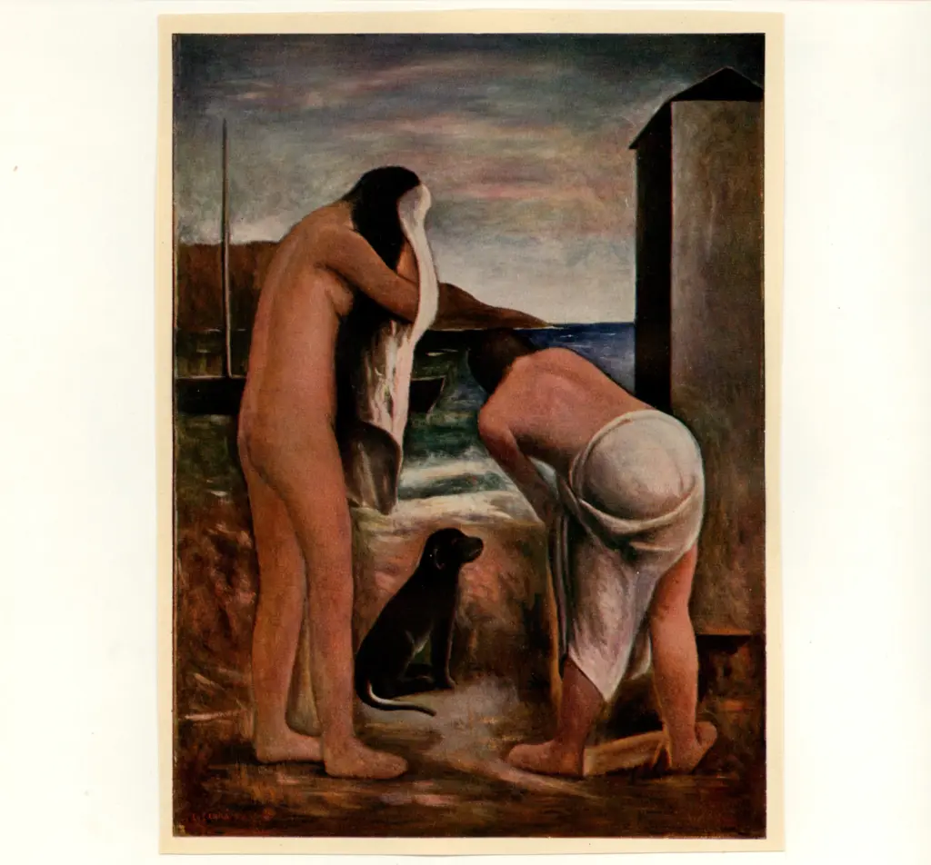 Anonimo , Carr&agrave;, Carlo - sec. XX - Estate , fronte