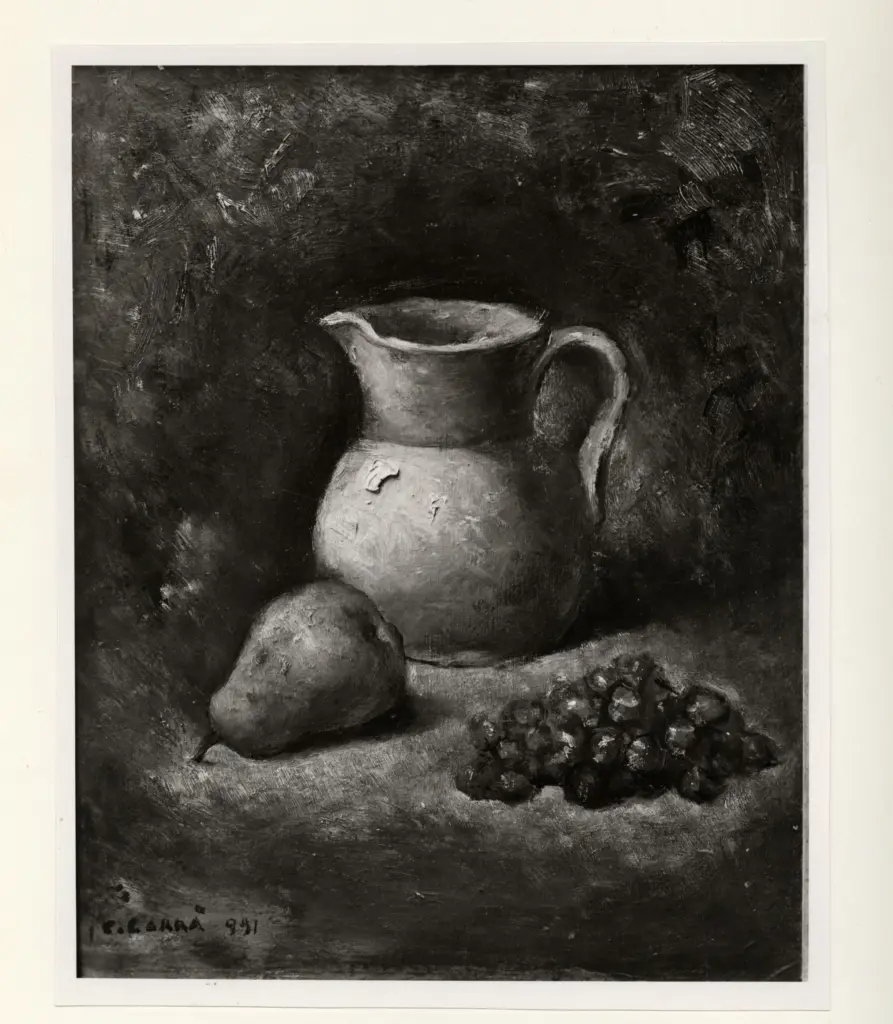 Perotti, Mario , Carr&agrave;, Carlo - sec. XX - Natura morta