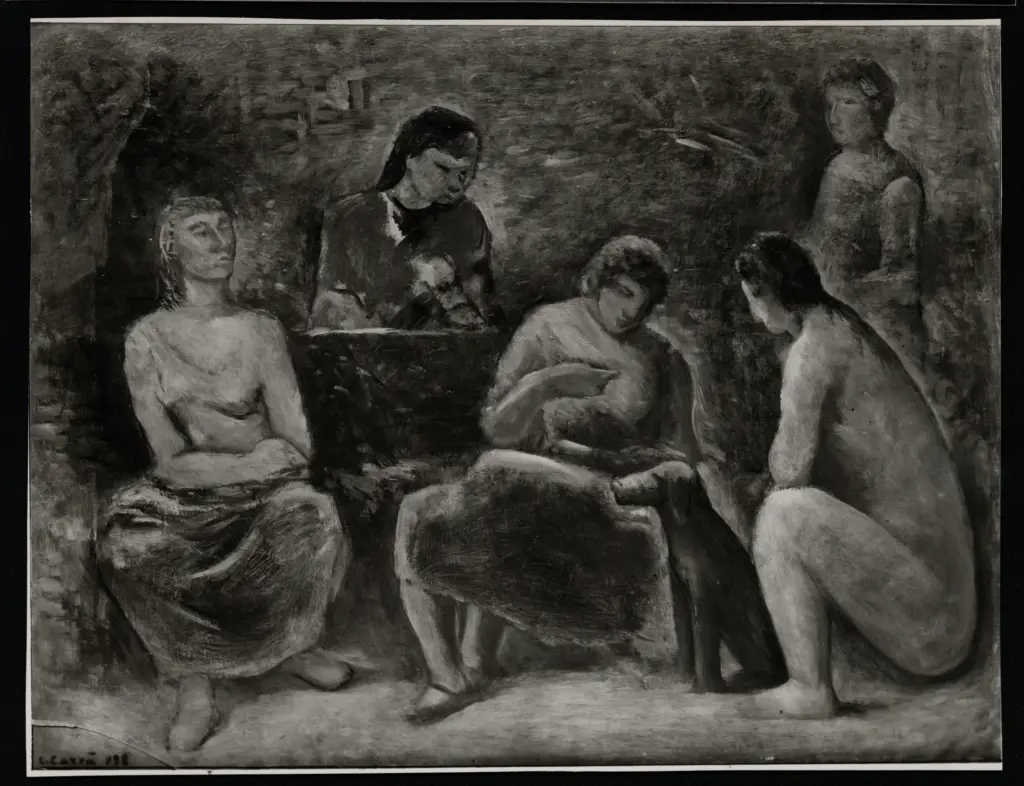 Anonimo , Carrà, Carlo - sec. XX - Composizione , fronte