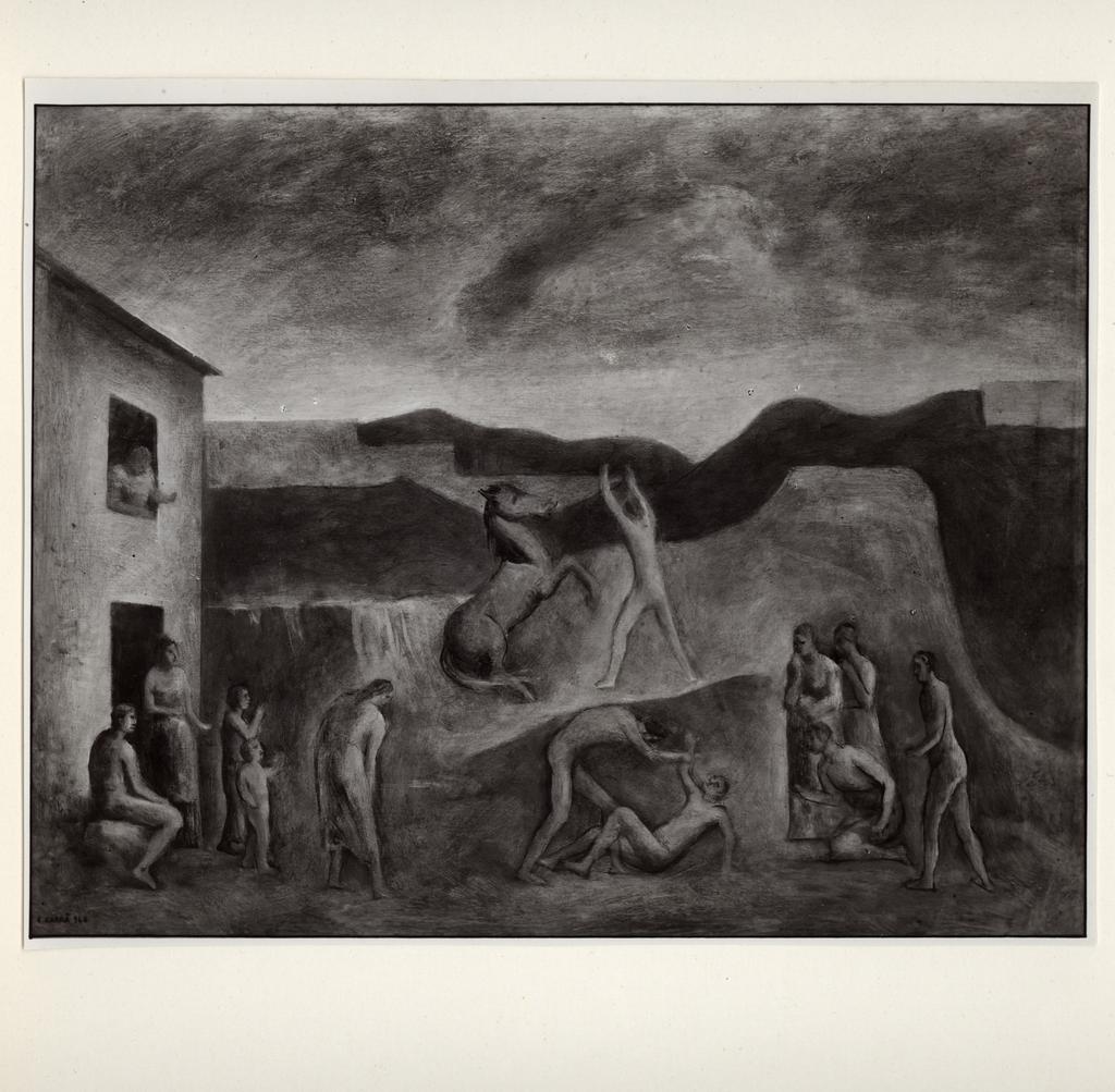 Giacomelli , Carrà, Carlo - sec. XX - Composizione n°2 , fronte