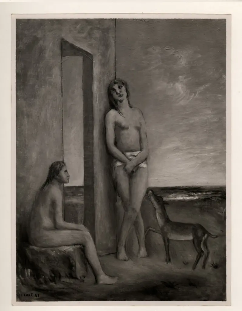 Mari, Gianni , Carr&agrave;, Carlo - sec. XX - Le figlie di Lot , fronte