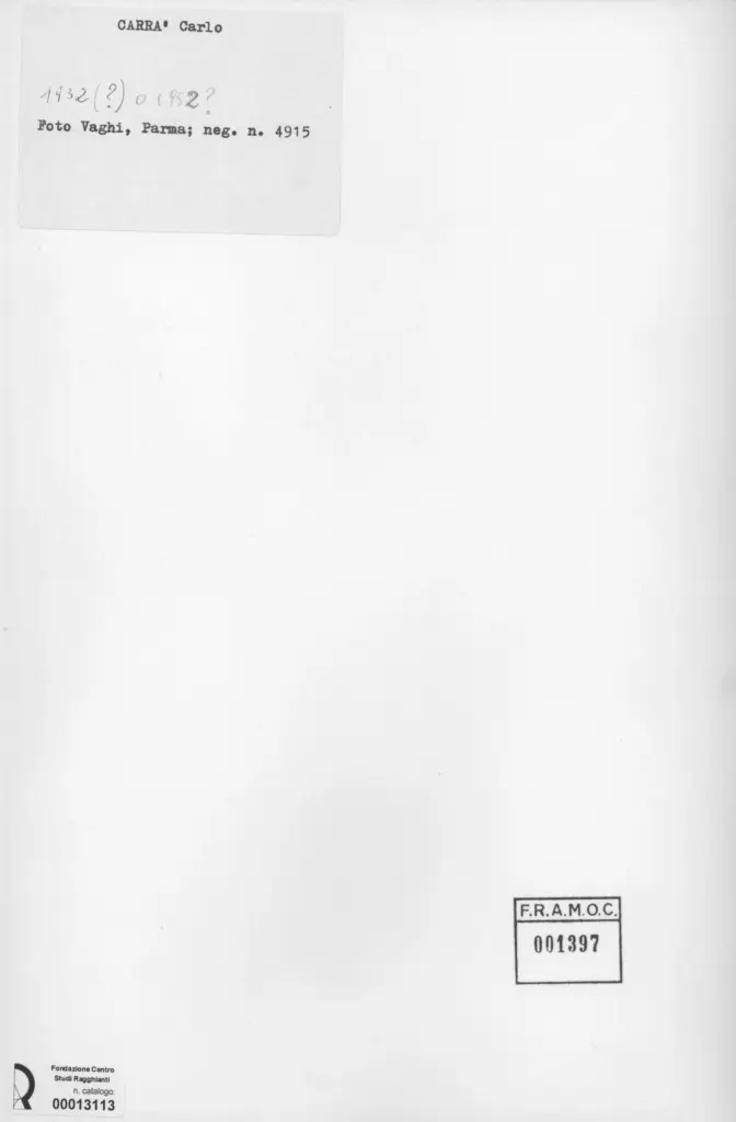 Vaghi, Luigi , retro