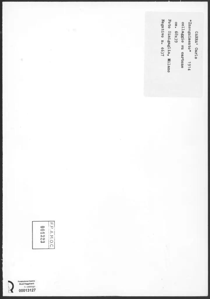 Sinigaglia, Gian , retro