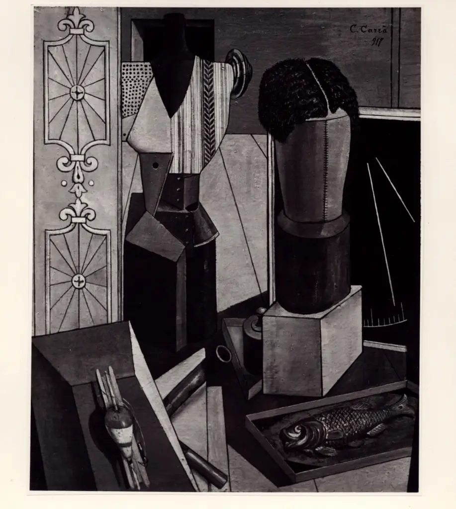 Giacomelli , Carr&agrave;, Carlo - sec. XX - La camera incantata , fronte