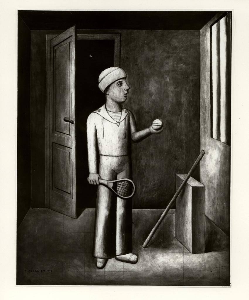 Anonimo , Carrà, Carlo - sec. XX - Il figlio del costruttore , fronte