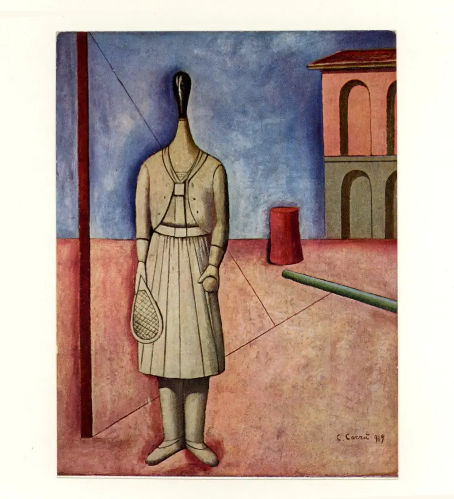 Anonimo , Carr&agrave;, Carlo - sec. XX - La figlia dell'Ovest , fronte