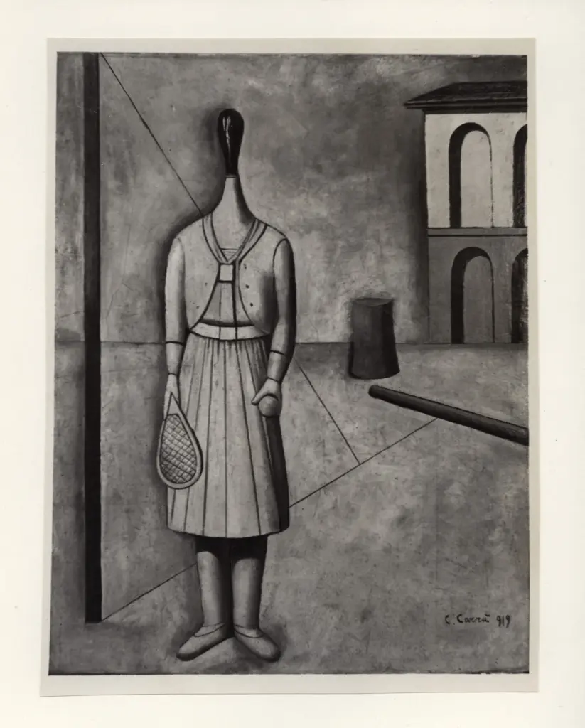 Foto Magis Roma , Carr&agrave;, Carlo - sec. XX - La ragazza dell'Ovest , fronte