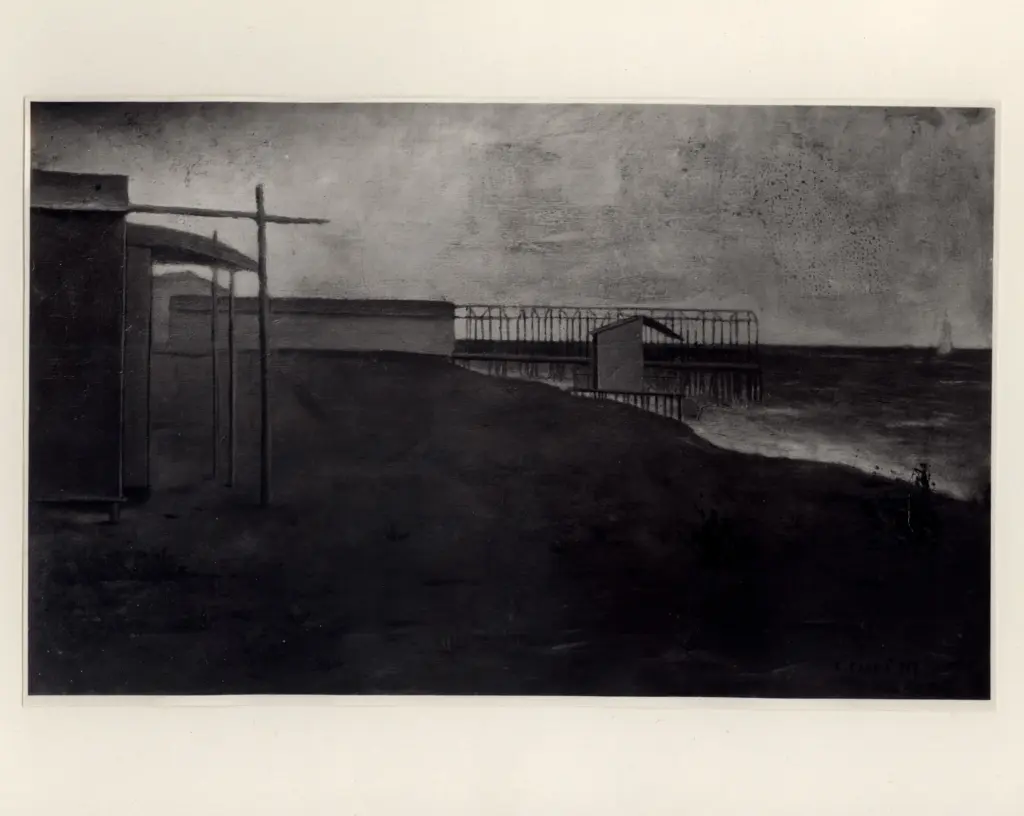 Giacomelli , Carr&agrave;, Carlo - sec. XX - Lido del Forte dei Marmi , fronte