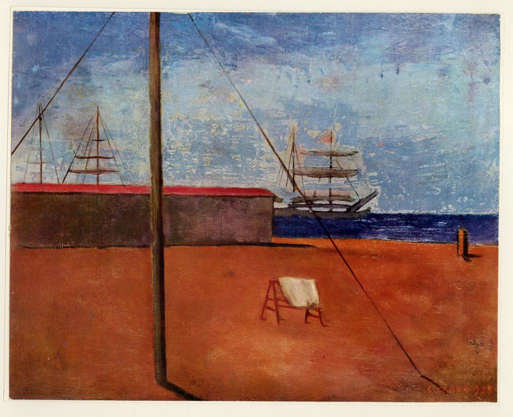 Anonimo , Carrà, Carlo - sec. XX - Mattino sul mare , fronte