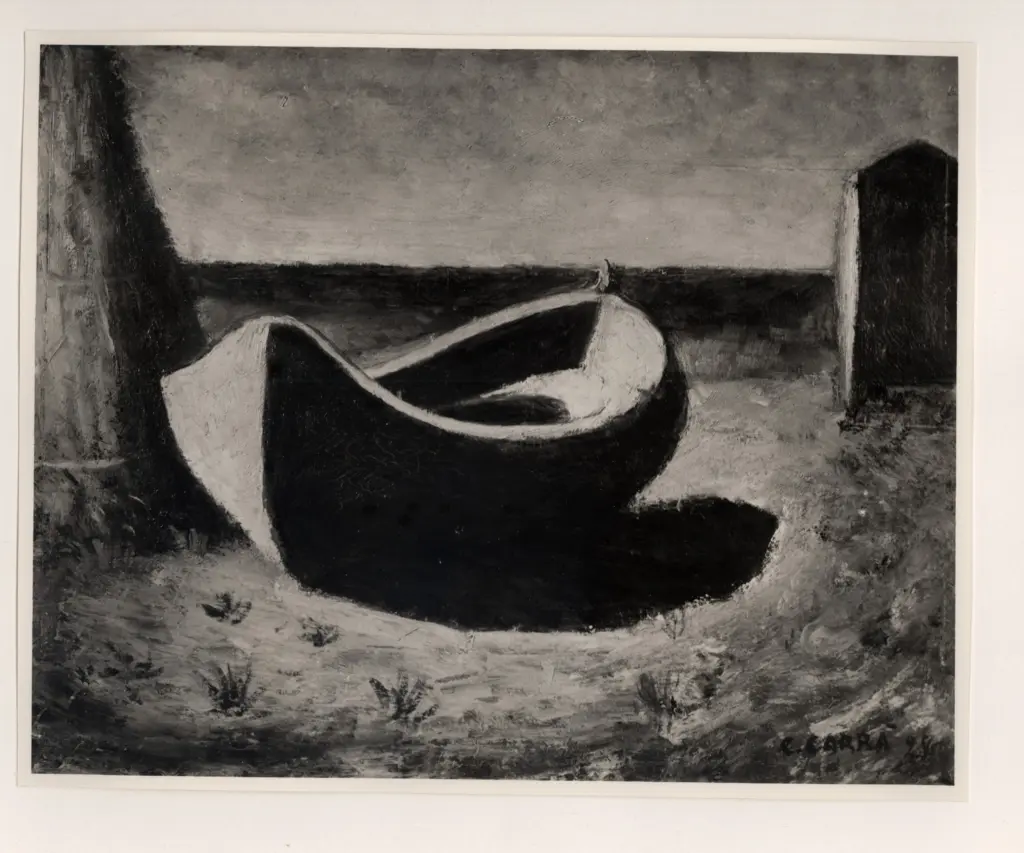 Bacci, Attilio , Carrà, Carlo - sec. XX - La barca , fronte