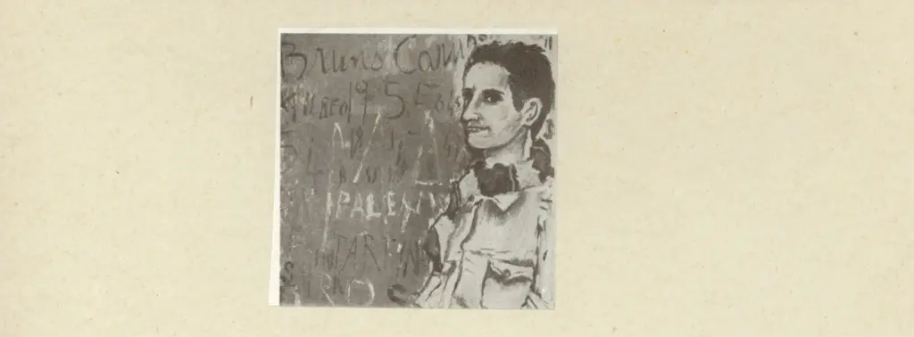 Caruso, Bruno , Autoritratto