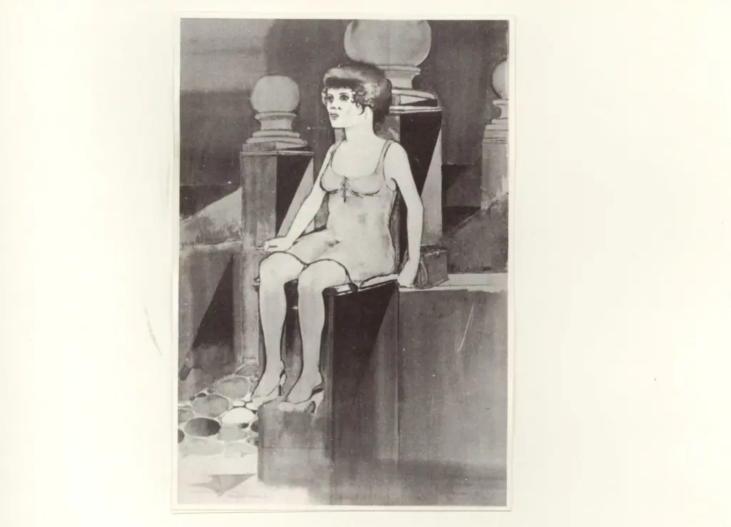 Caruso, Bruno , Ritratto di donna