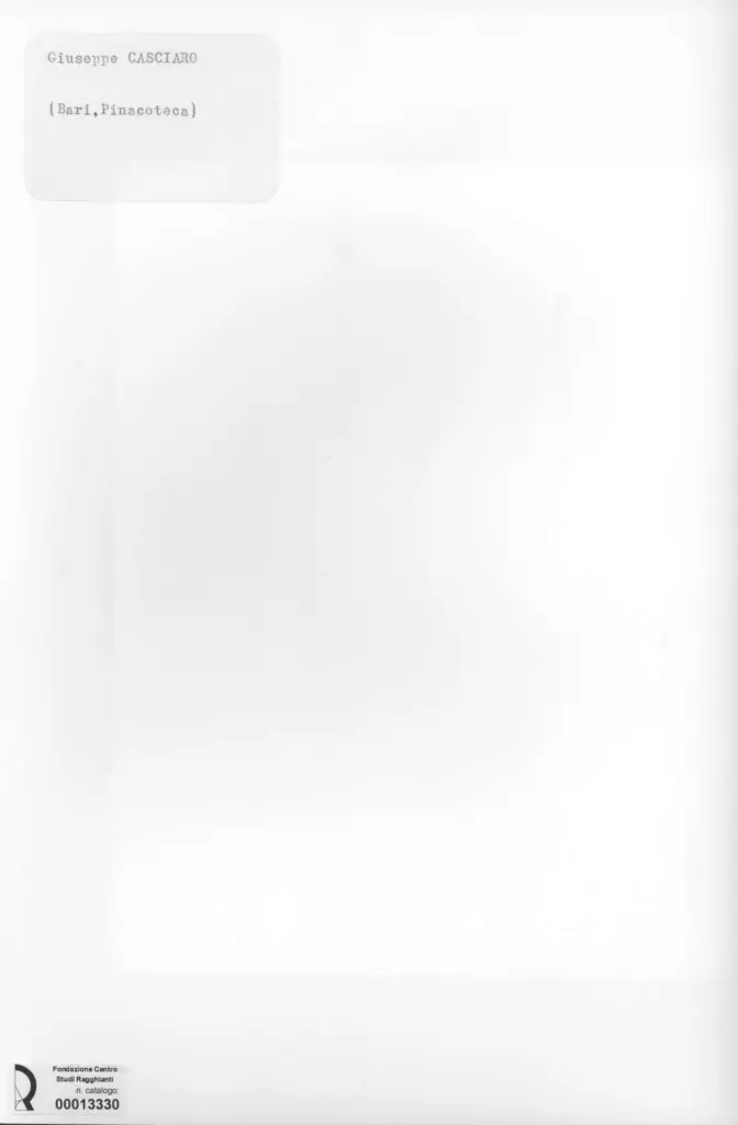Casciaro, Giuseppe - -