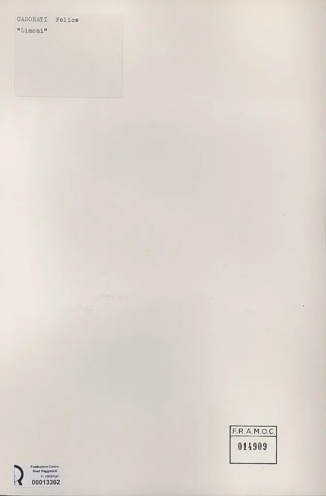 Anonimo, Anonimo , retro