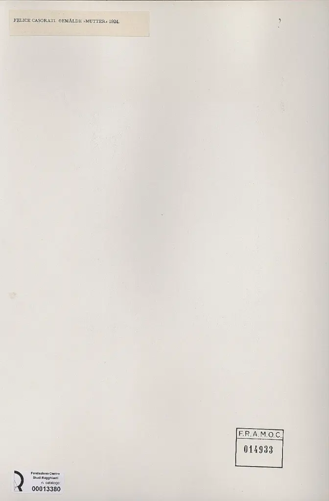 Anonimo, Anonimo , retro