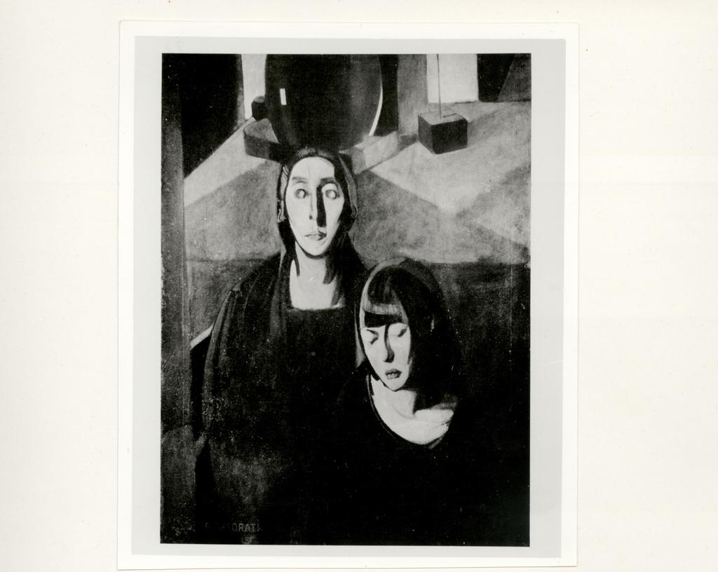 Anonimo , Casorati, Felice - sec. XX - Le sorelle , fronte
