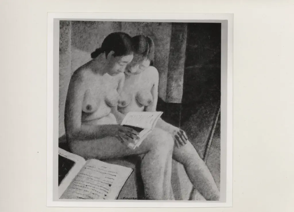 Anonimo , Casorati, Felice - sec. XX - Le amiche , fronte