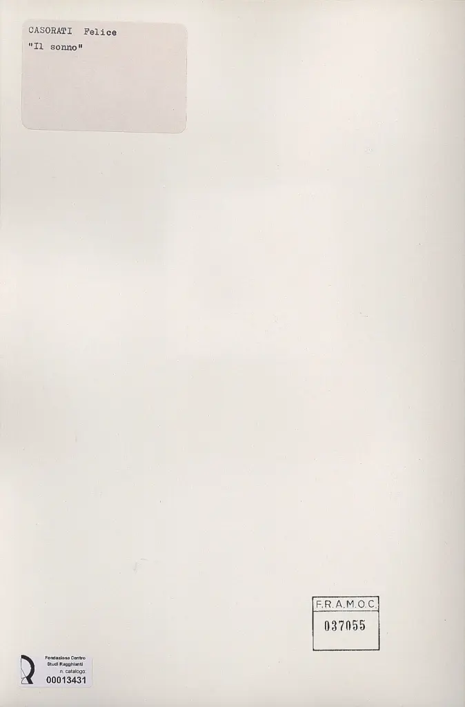 Anonimo, Anonimo , retro