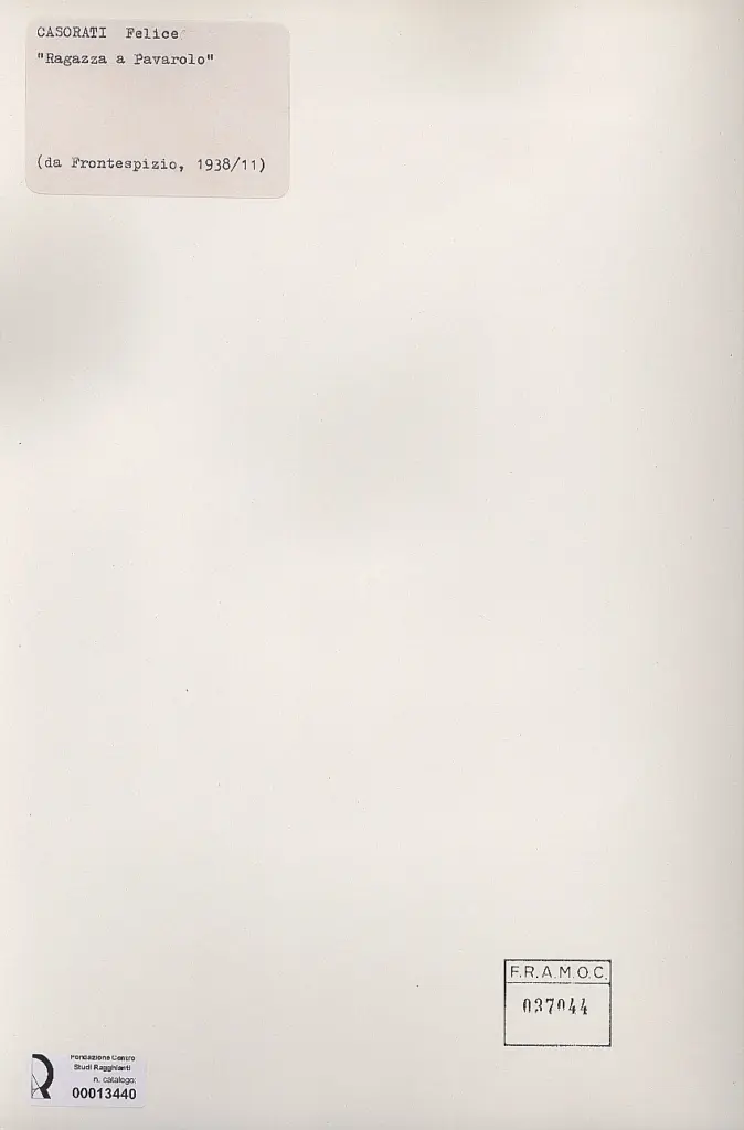 Anonimo, Anonimo , retro