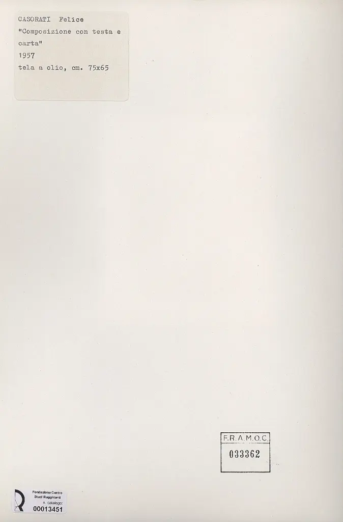 Anonimo, Anonimo , retro