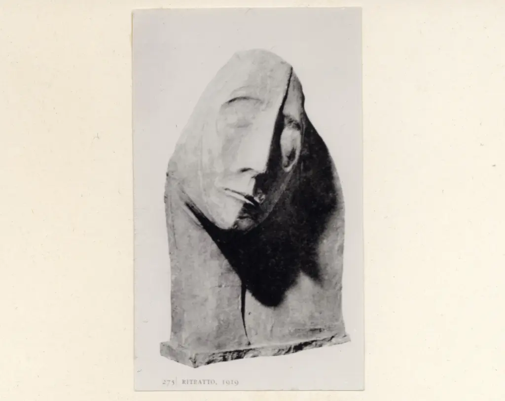 Anonimo , Casorati, Felice - sec. XX - Ritratto , fronte