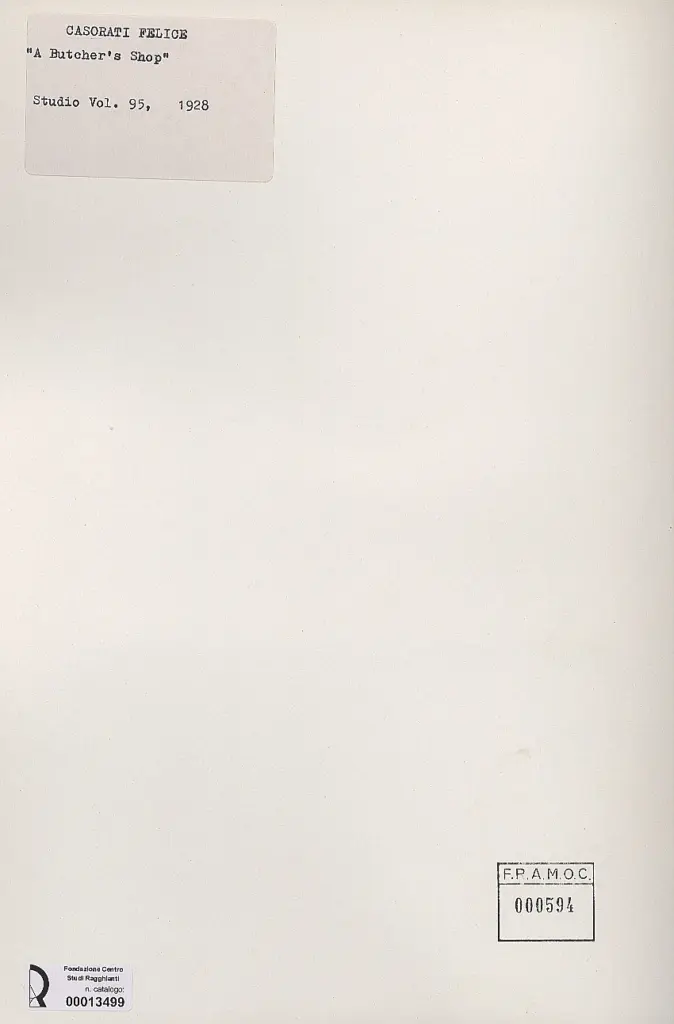 Anonimo, Anonimo , retro