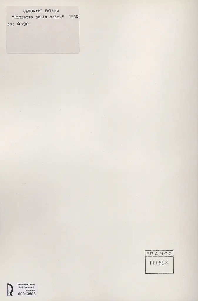 Anonimo, Anonimo , retro