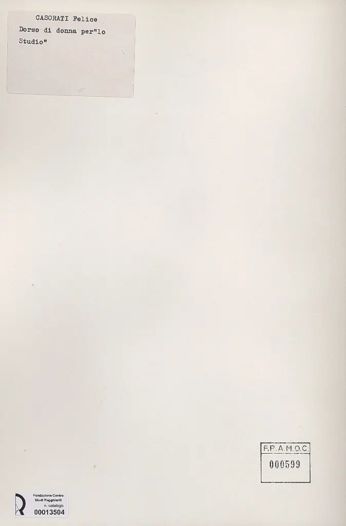 Anonimo, Anonimo , retro