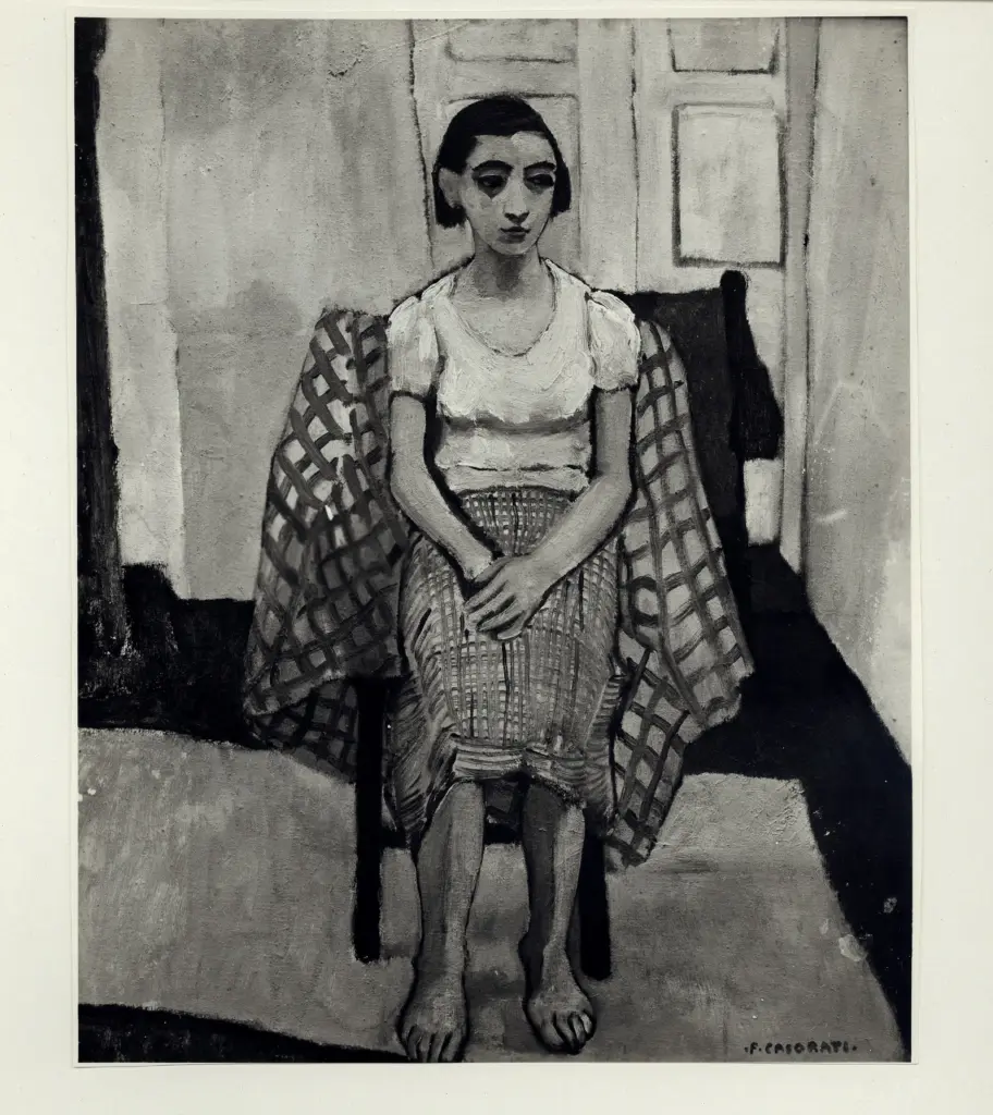 Anonimo , Casorati, Felice - - , fronte