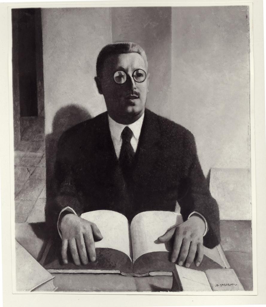 Anonimo , Casorati, Felice - sec. XX , fronte