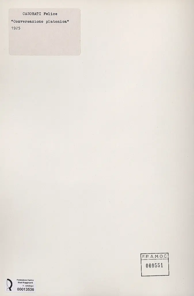 Anonimo, Anonimo , retro