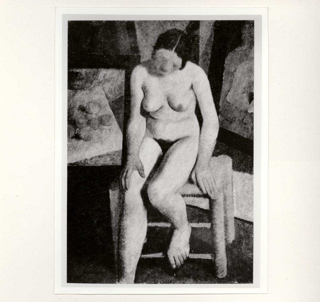 Anonimo , Casorati, Felice - sec. XX - Nudo di donna , fronte